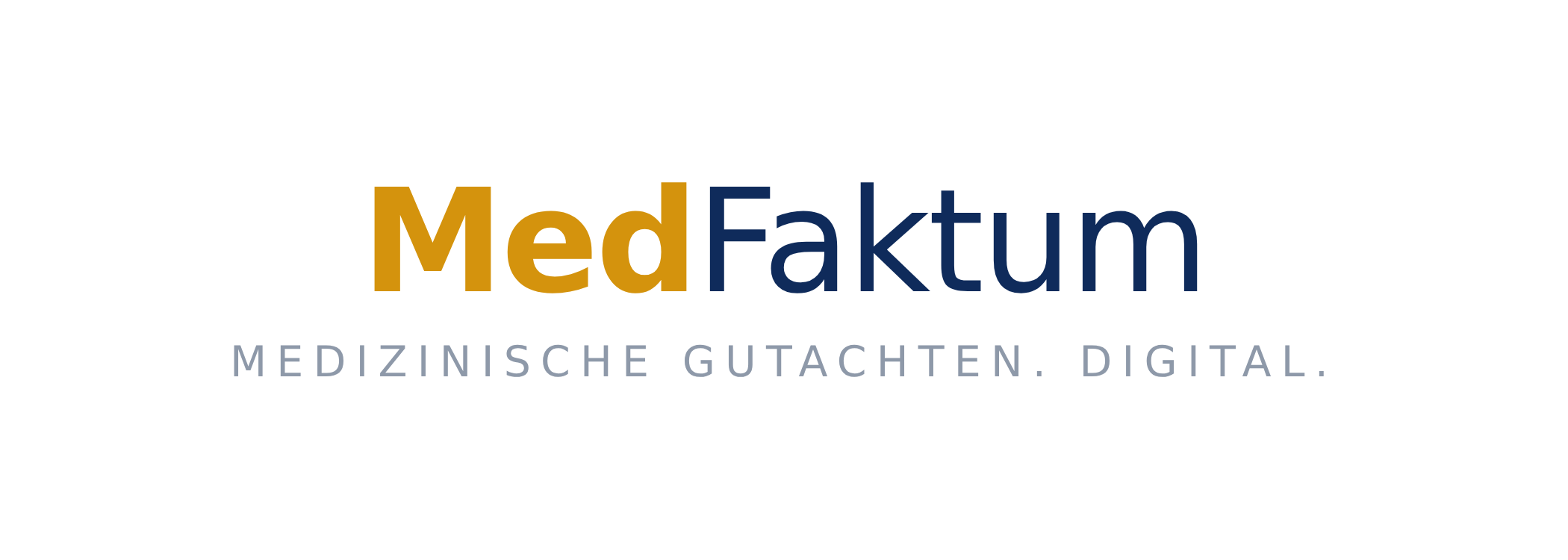 MedFaktum — Medizinische Gutachten digital